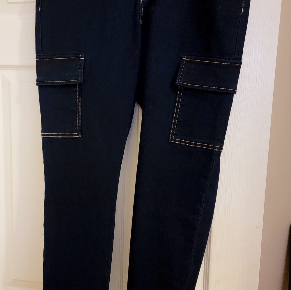 Michael Kors Izzy Skinny Jeans (blue)